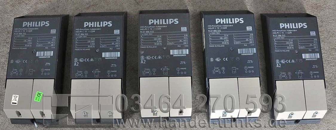 1*EVG Philips HID-PV C 70W/I Prima Vision Independent CDM 70W gebraucht 